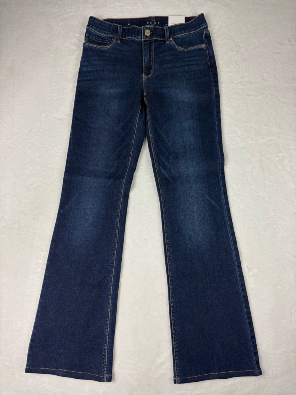 White House Black Market Dark Blue Bootcut Jeans